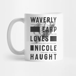 Wayhaught Love Quote Mug